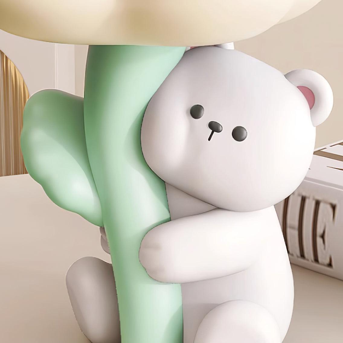 Cute Bear Resin Table Lamp