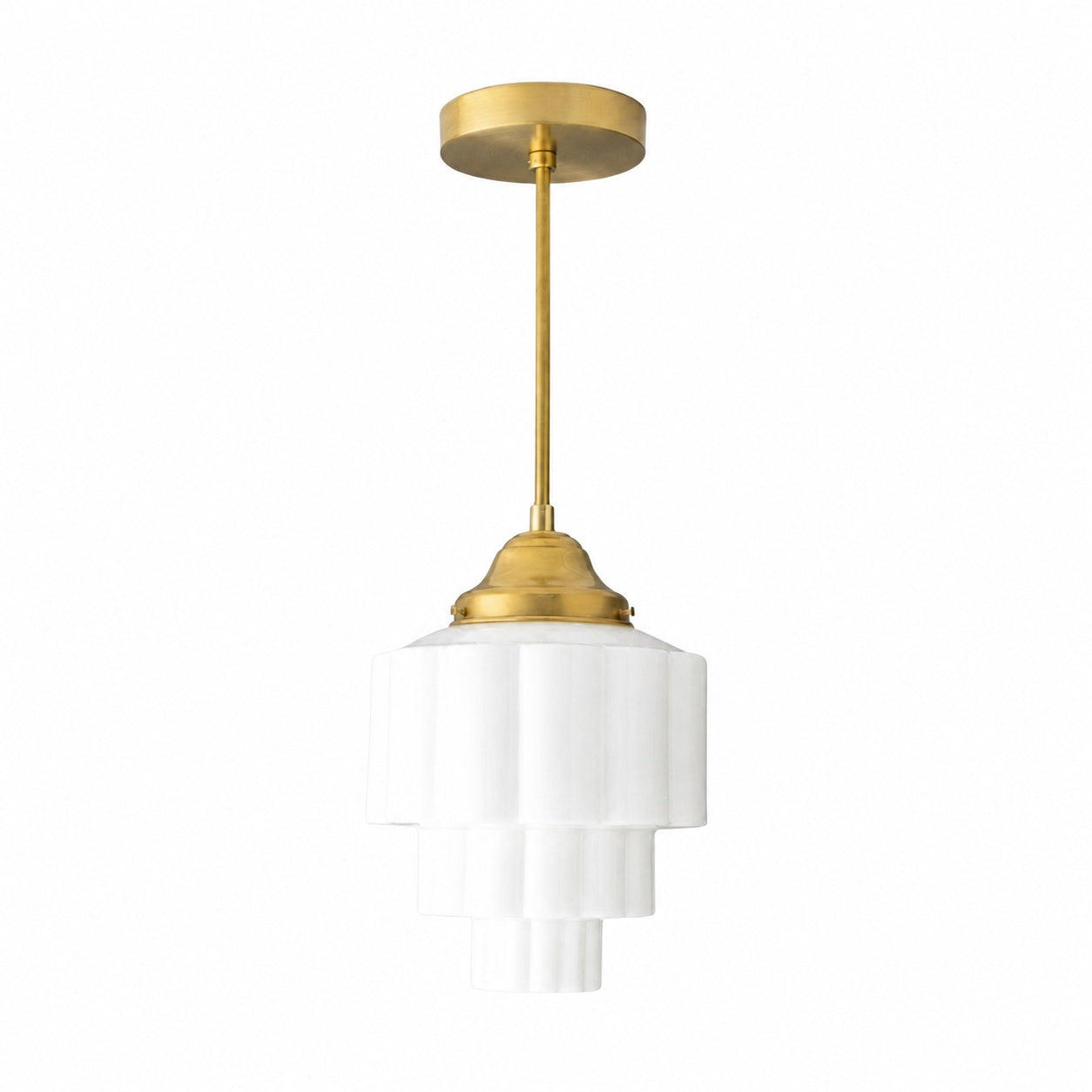 Geotower Glass Pendant Light - Elegant Home Lighting