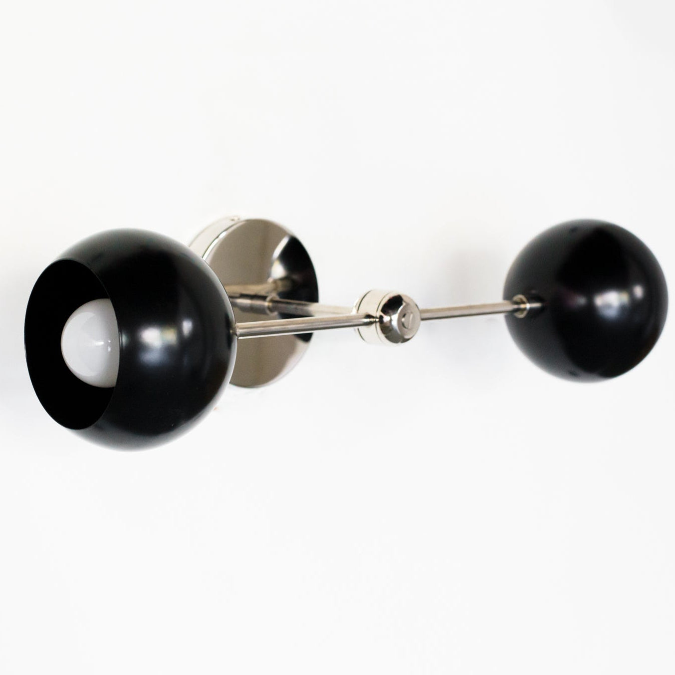 Linear Wall Sconce - Modern Steel Lighting for Bedroom & Hallway