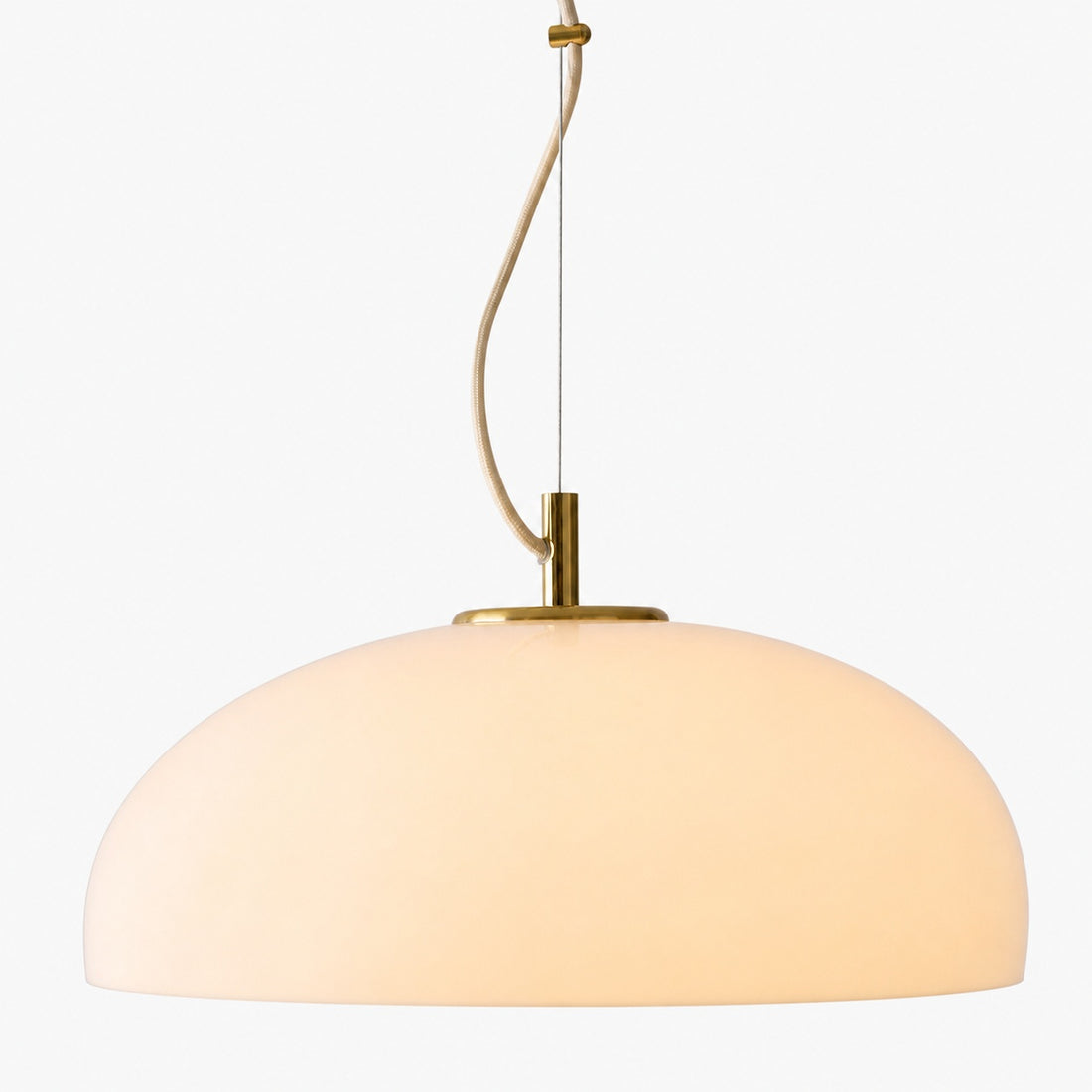 Lumivelle Minimalist Glass Pendant – Adjustable Height Dimmable Design