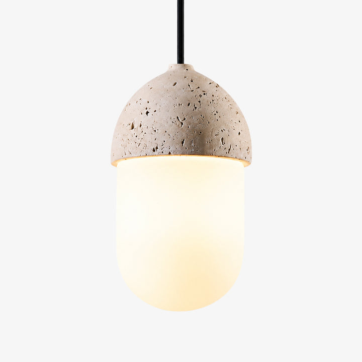 Cream Wabi-Sabi Vintage Pendant Light