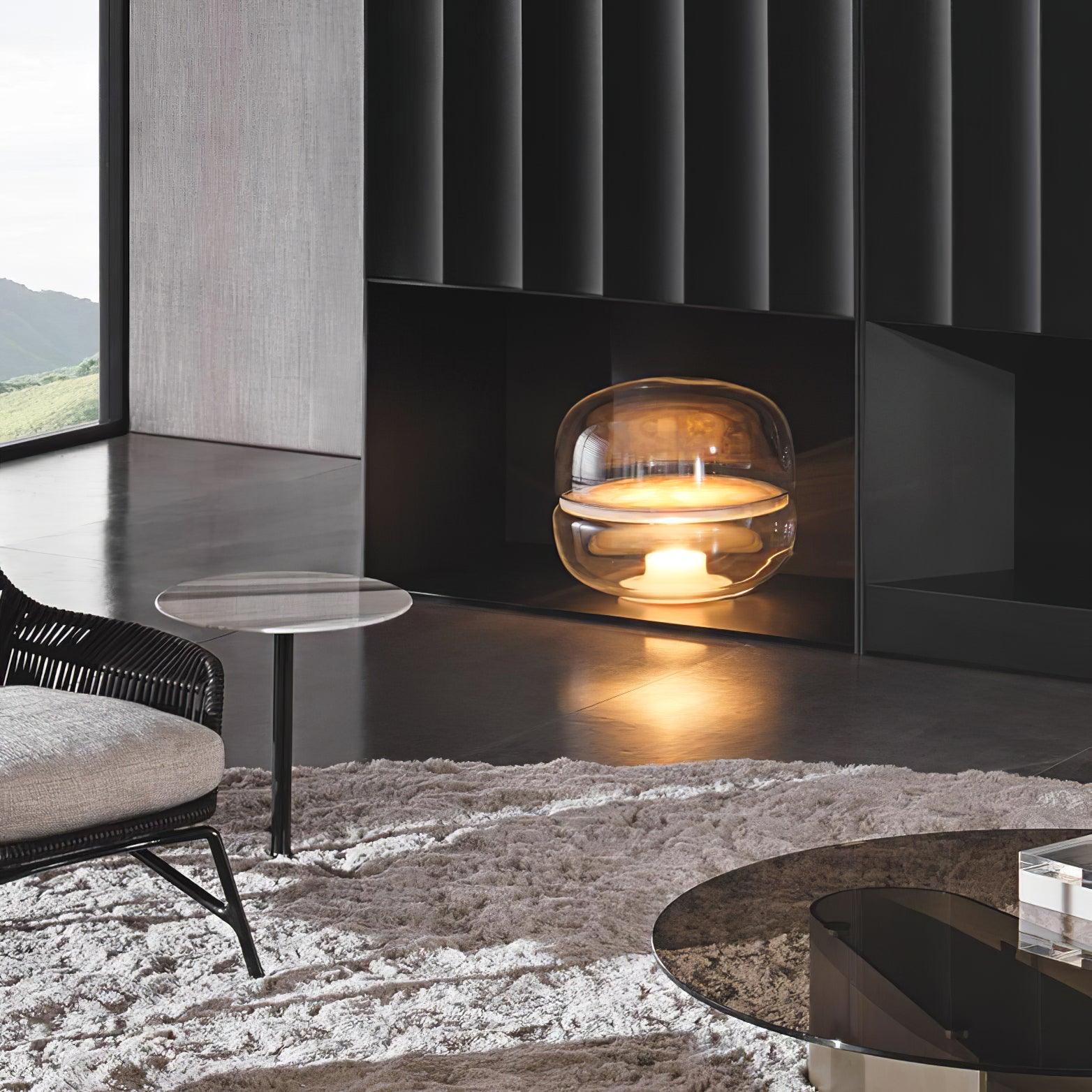 Macaron Alabaster Table Lamp