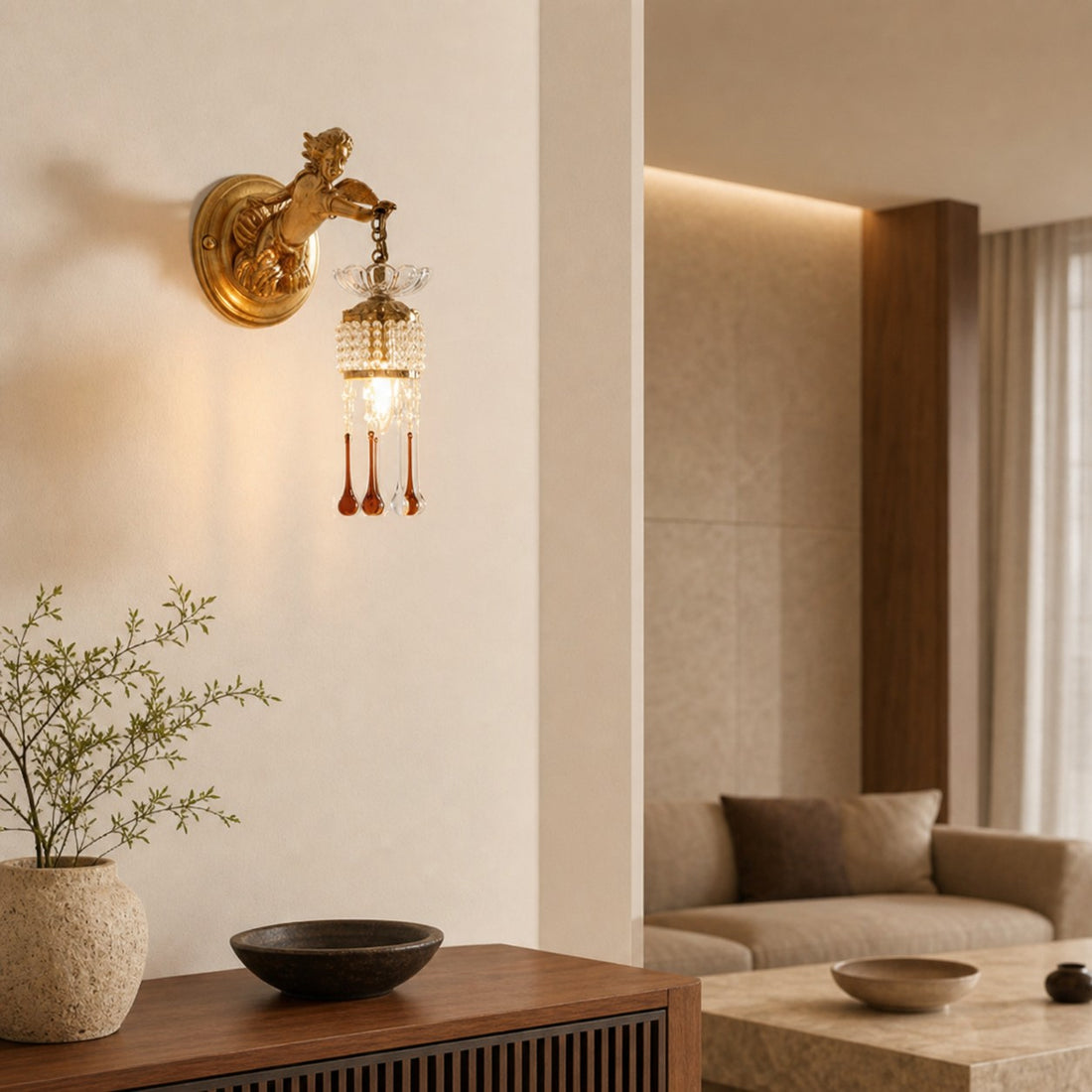 Sabrina Angelic Wall Lamp