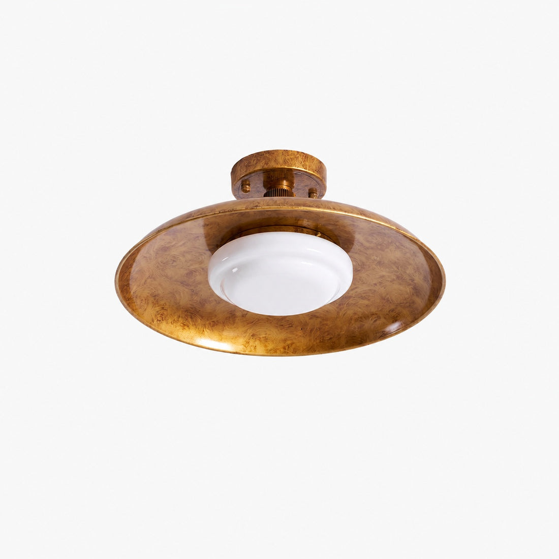 Pot-Lid Style Flat-Panel Ceiling Light