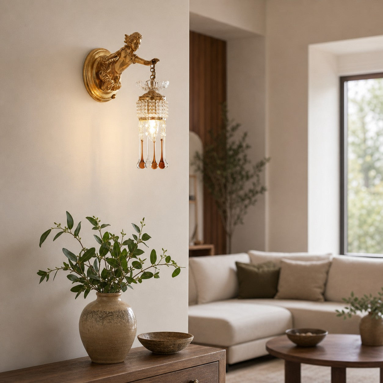 Sabrina Angelic Wall Lamp