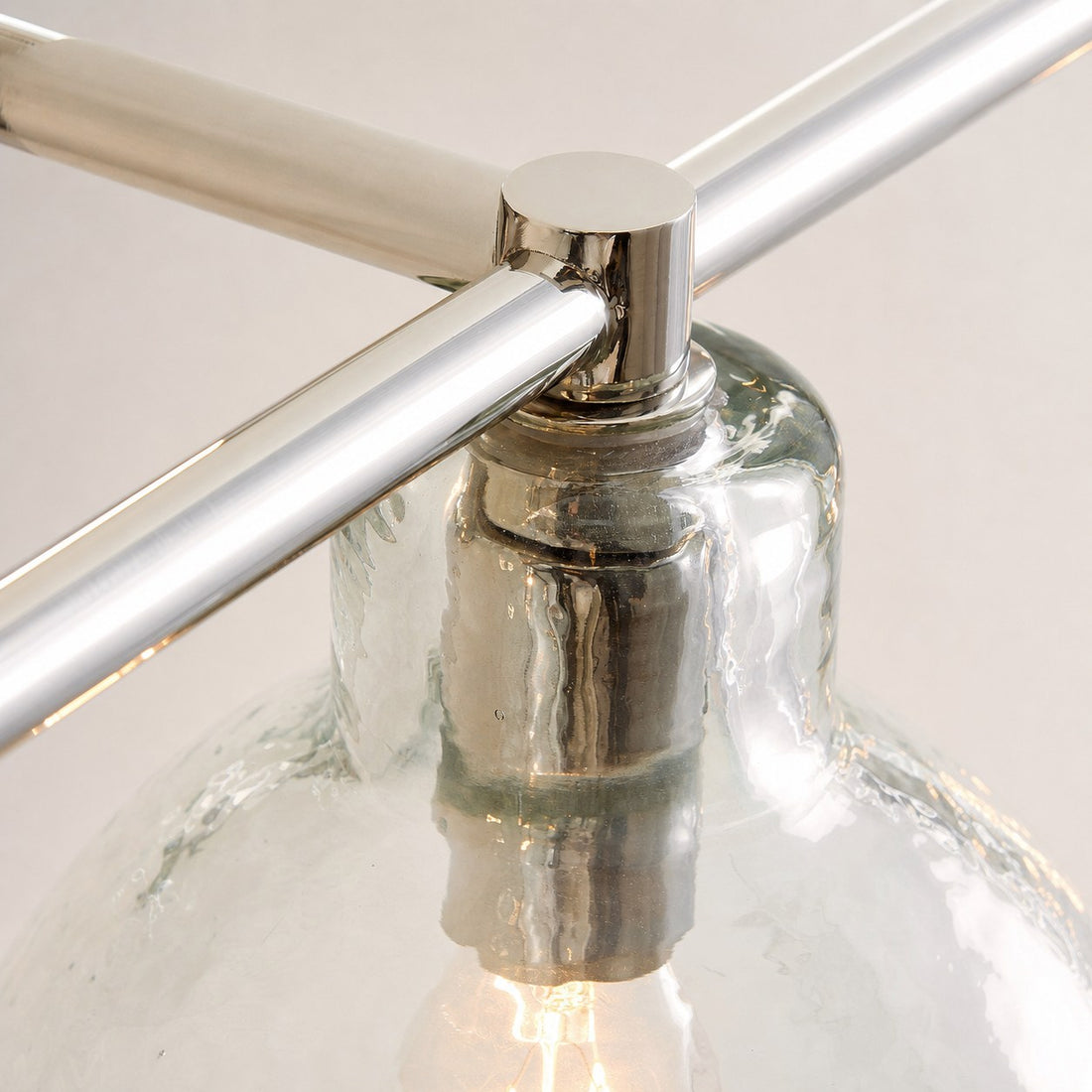 Glavira Recycled Glass Double Sconce - Indoor Brass Wall Lighting