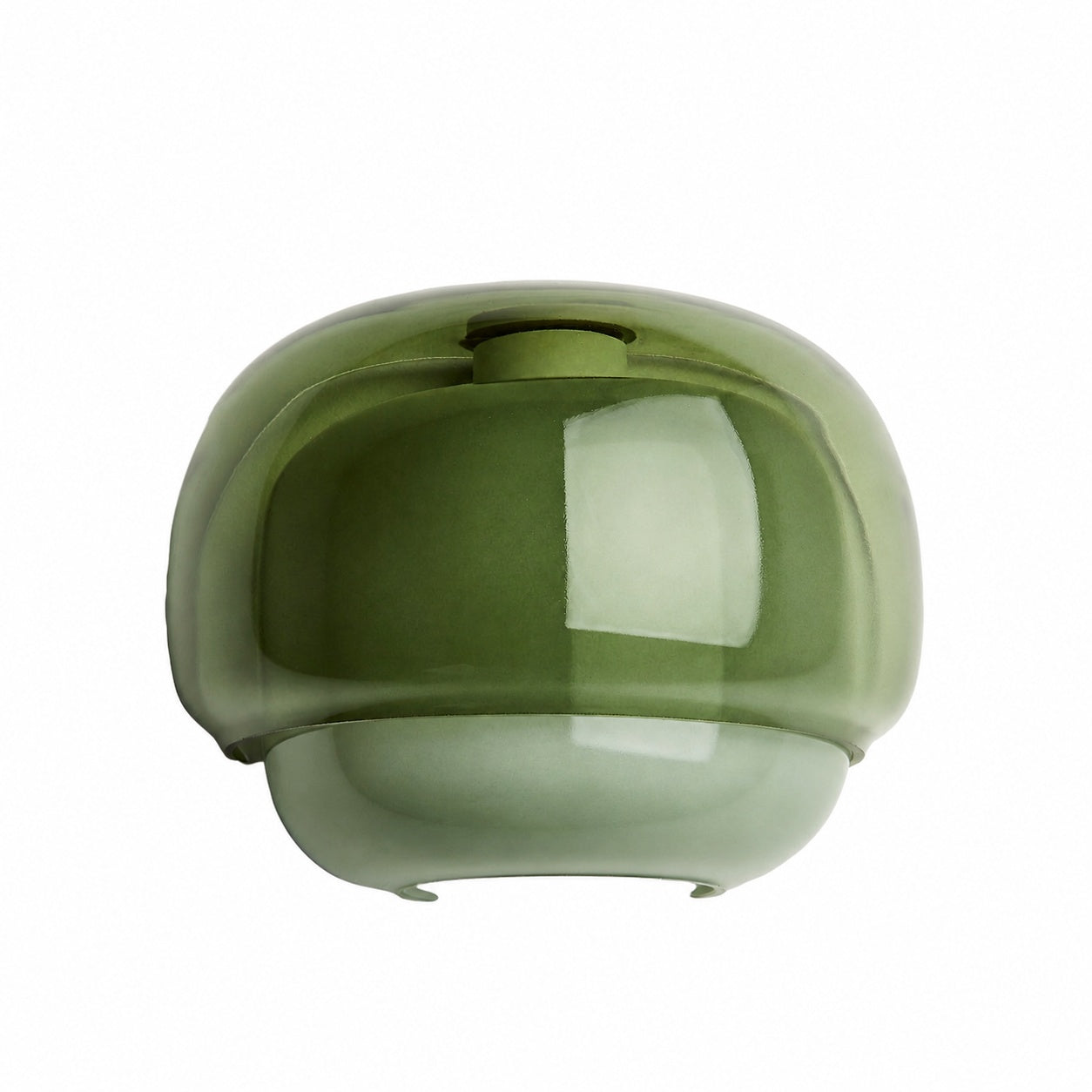 Clinco Colored Modern Vintage Glass Wall Lamp - Soft Mushroom Glow