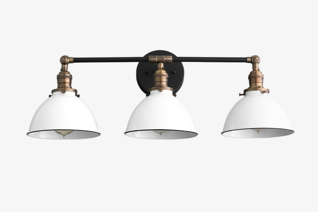 Conique Metal Industrial Modern Vanity for rustic bathroom