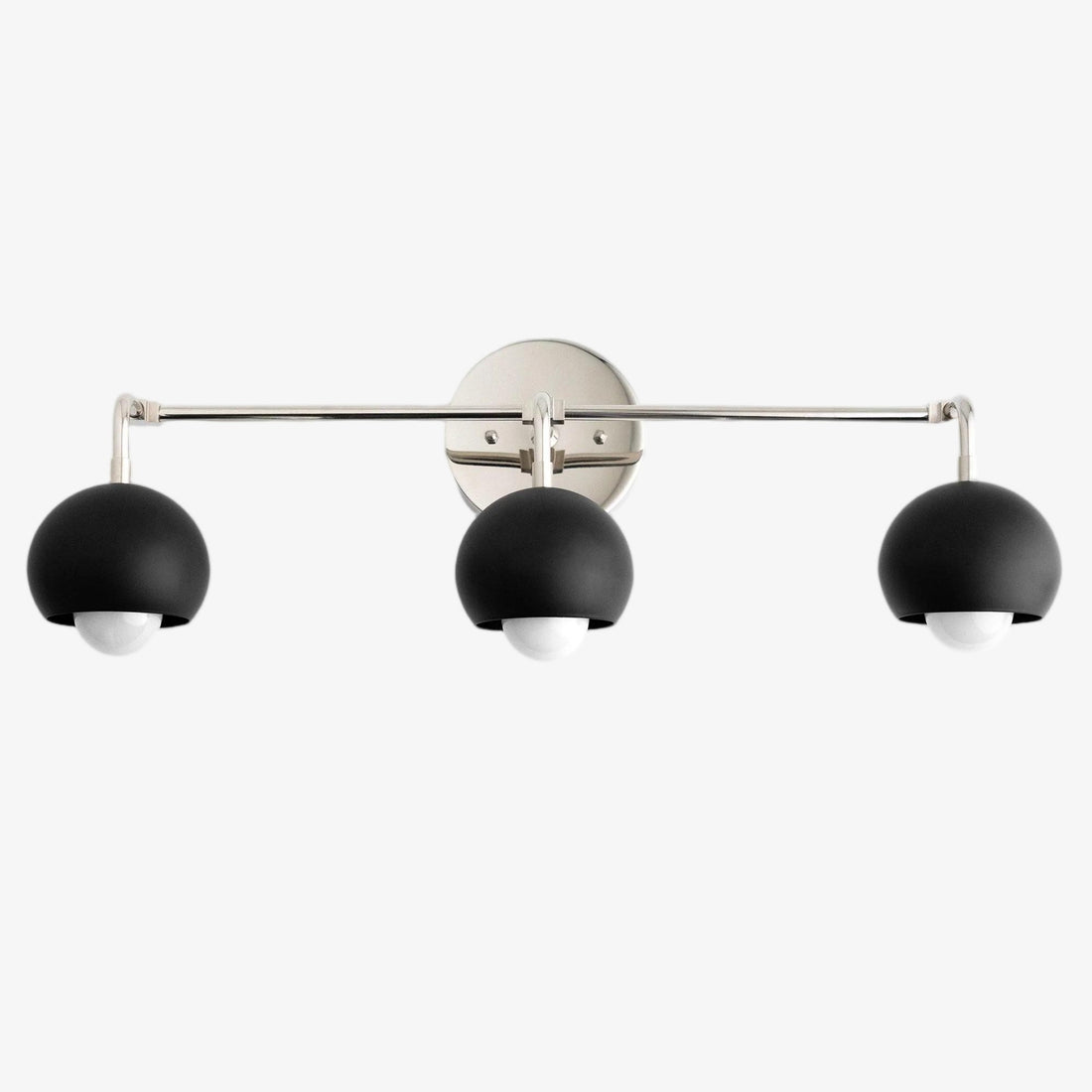 Metio Dome Decorative Vanity Light - Classic Orb Shade Bathroom Wall Lamp