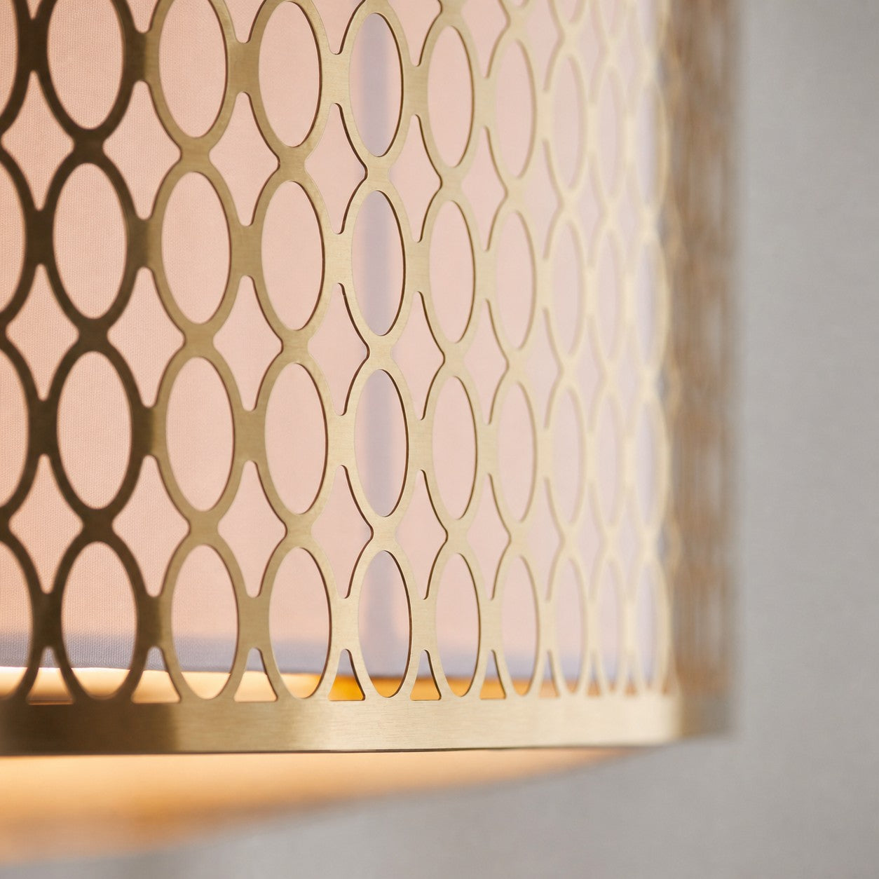 Modern 3 Light Mesh Design Ceiling Light - Dimmable for Living Room