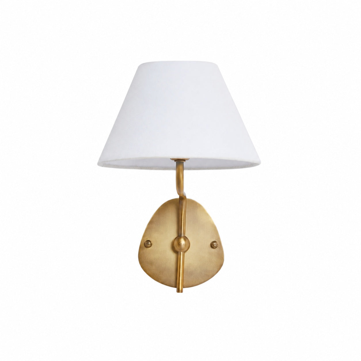 Kulo Fabric Wall Light – Modern Double Arm Linen Wall Sconce for Living Room