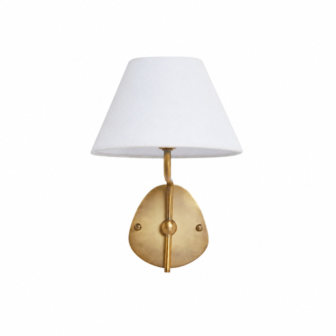 Kulo Fabric Wall Light – Modern Double Arm Linen Wall Sconce for Living Room