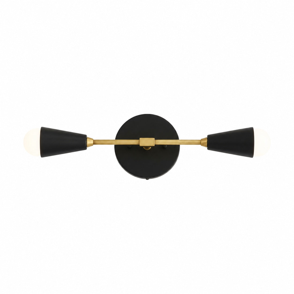 Mobilux Line Minimalist Vanity Light Fixture - Mid Century Bathroom Sconce