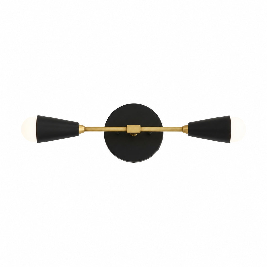 Mobilux Line Minimalist Vanity Light Fixture - Mid Century Bathroom Sconce