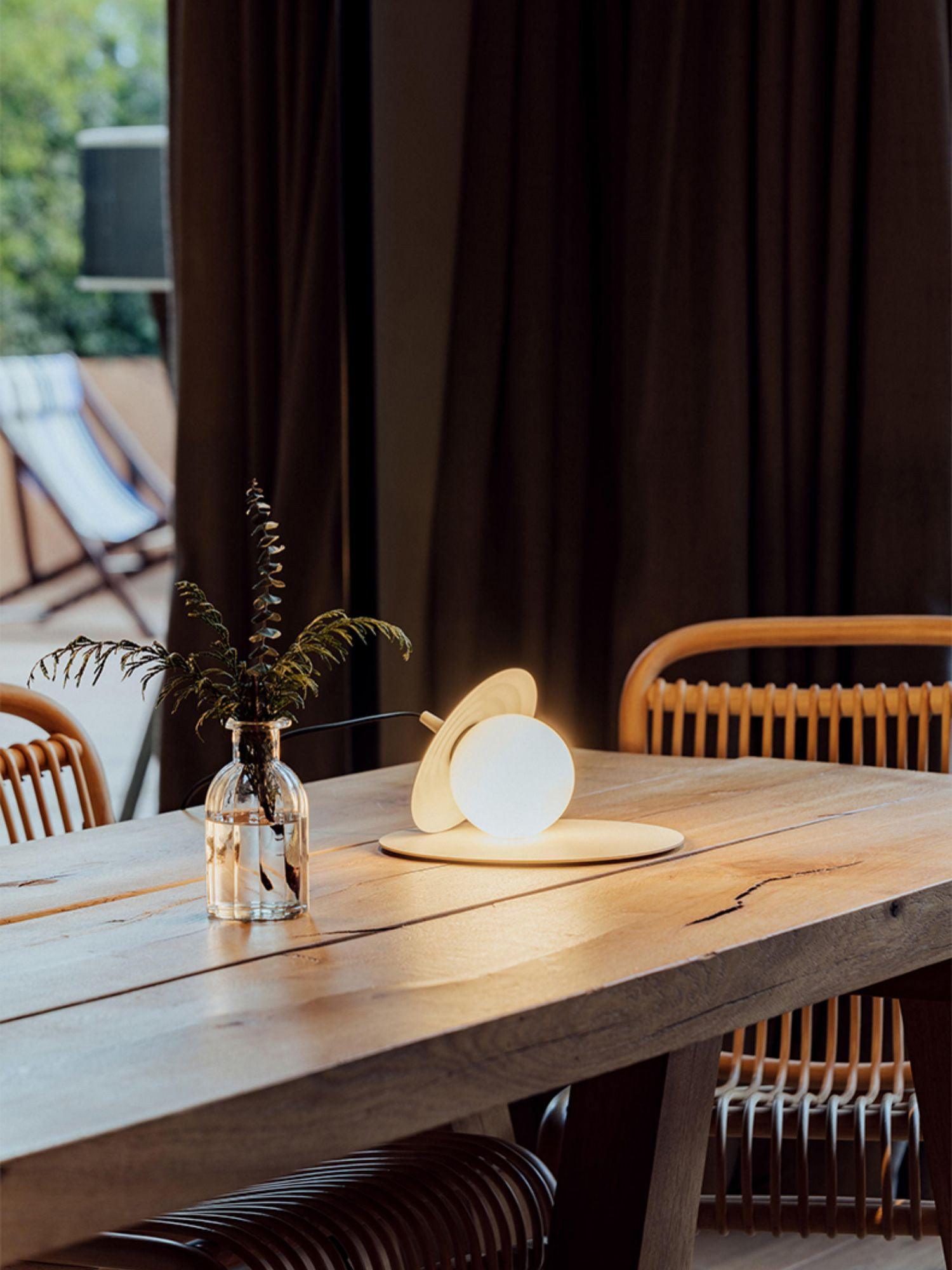 Modern Classic Record Table Lamp