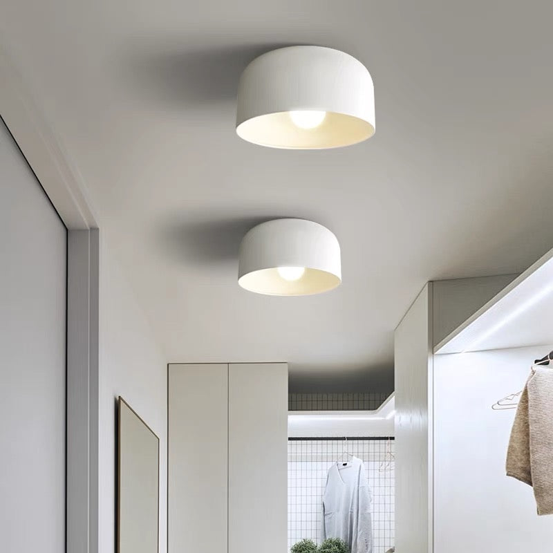 Scandinavian Minimalist Bowl Shaped Ceiling Light