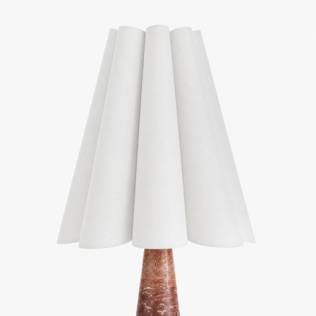 Shadon Marble Pleated Table Lamp