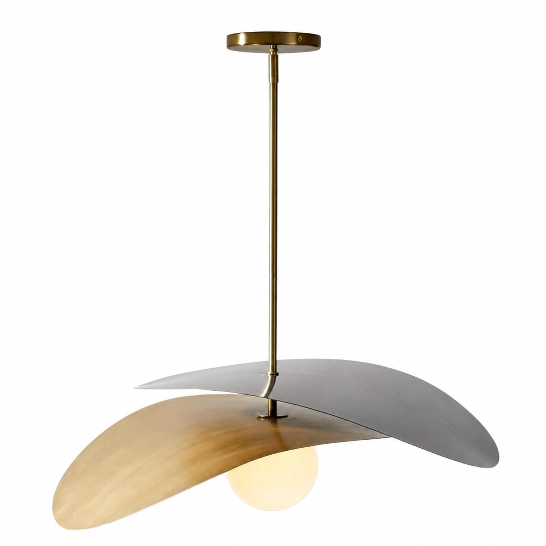 Tynora Pendant Light - Modern with Metallic Finishes and Glass