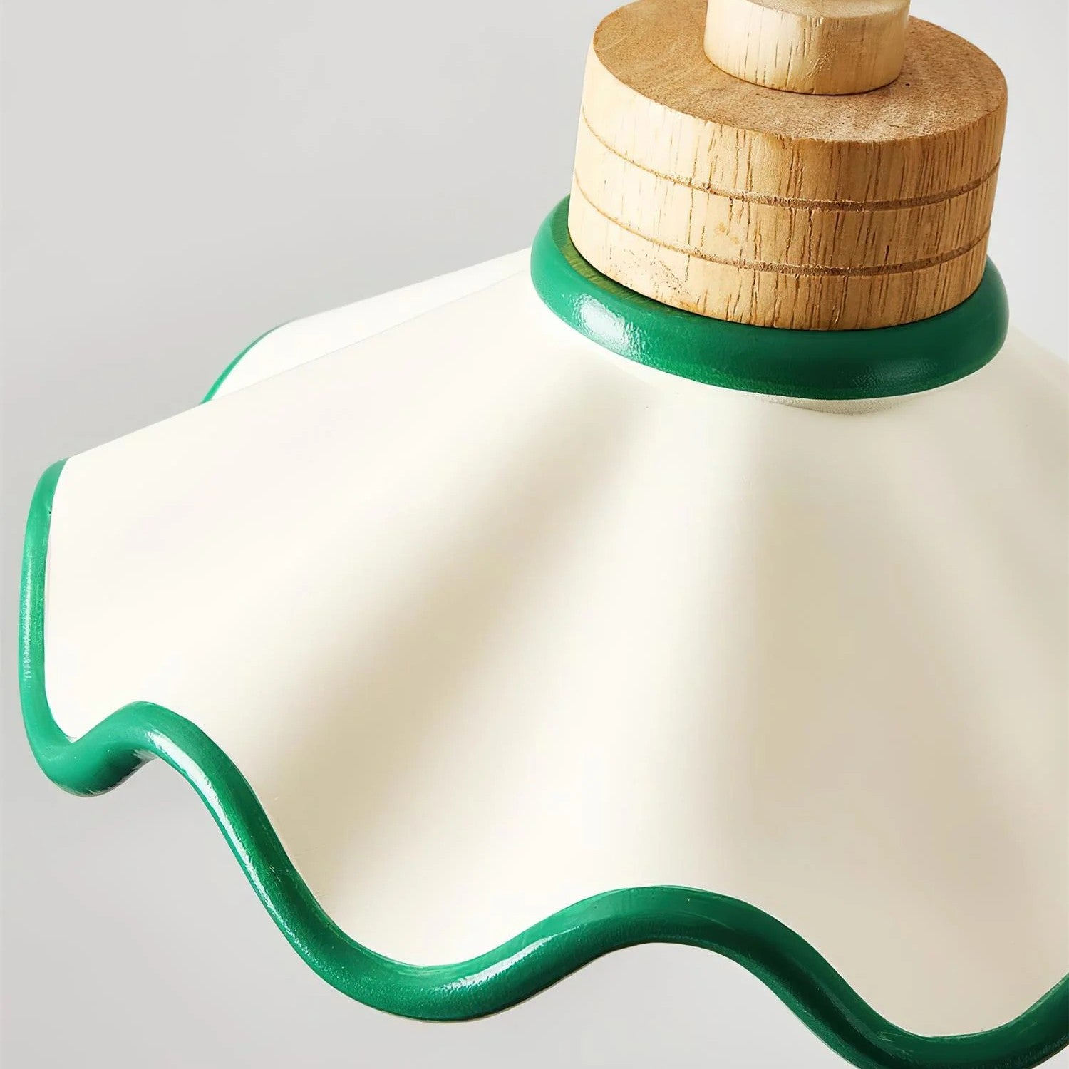 Moliro Scalloped Pendant Light - Modern Wavy Lighting for Dining Room