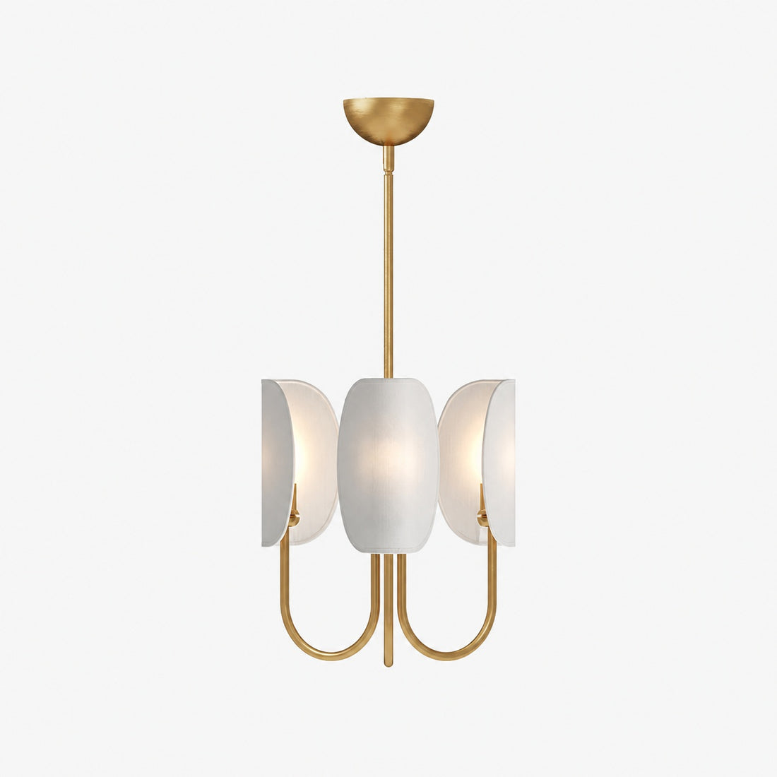 Leaf Brass Chandelier