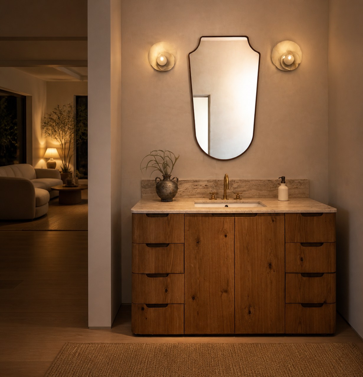Astr Stone Wall Lamp