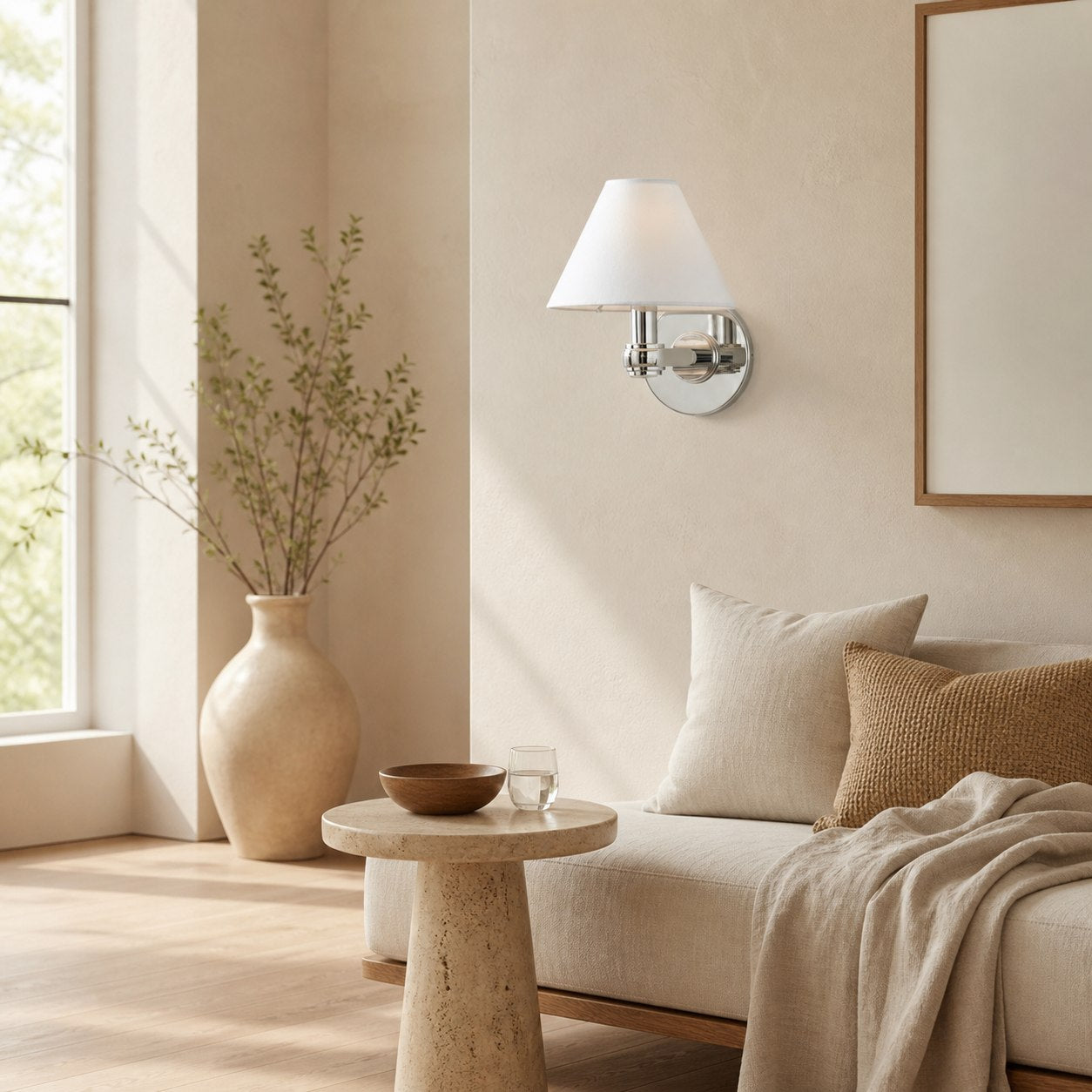 Roven Metal Sconce - Single and Triple Wall Light for Living Room