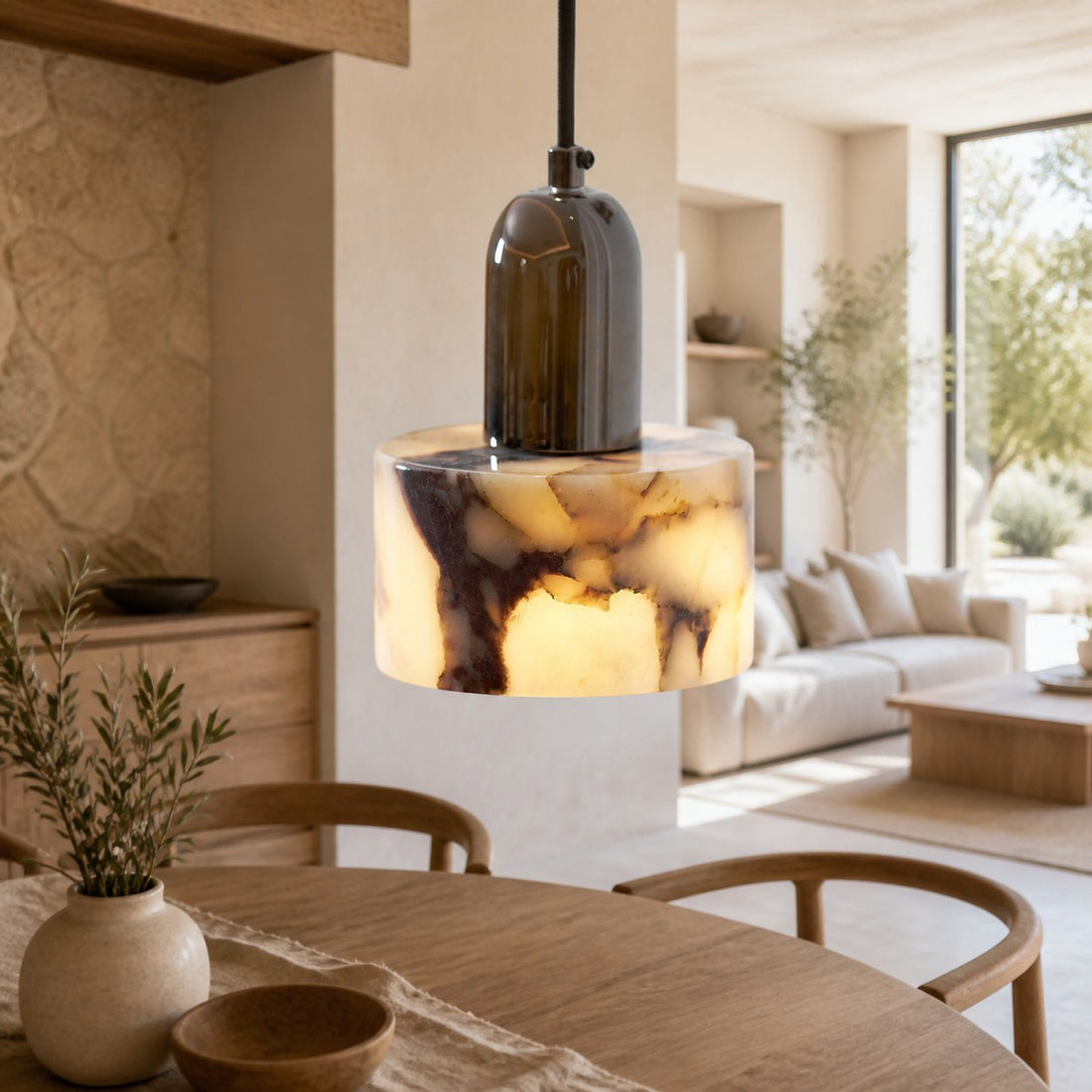 Dekum Marble Pendant Lamp