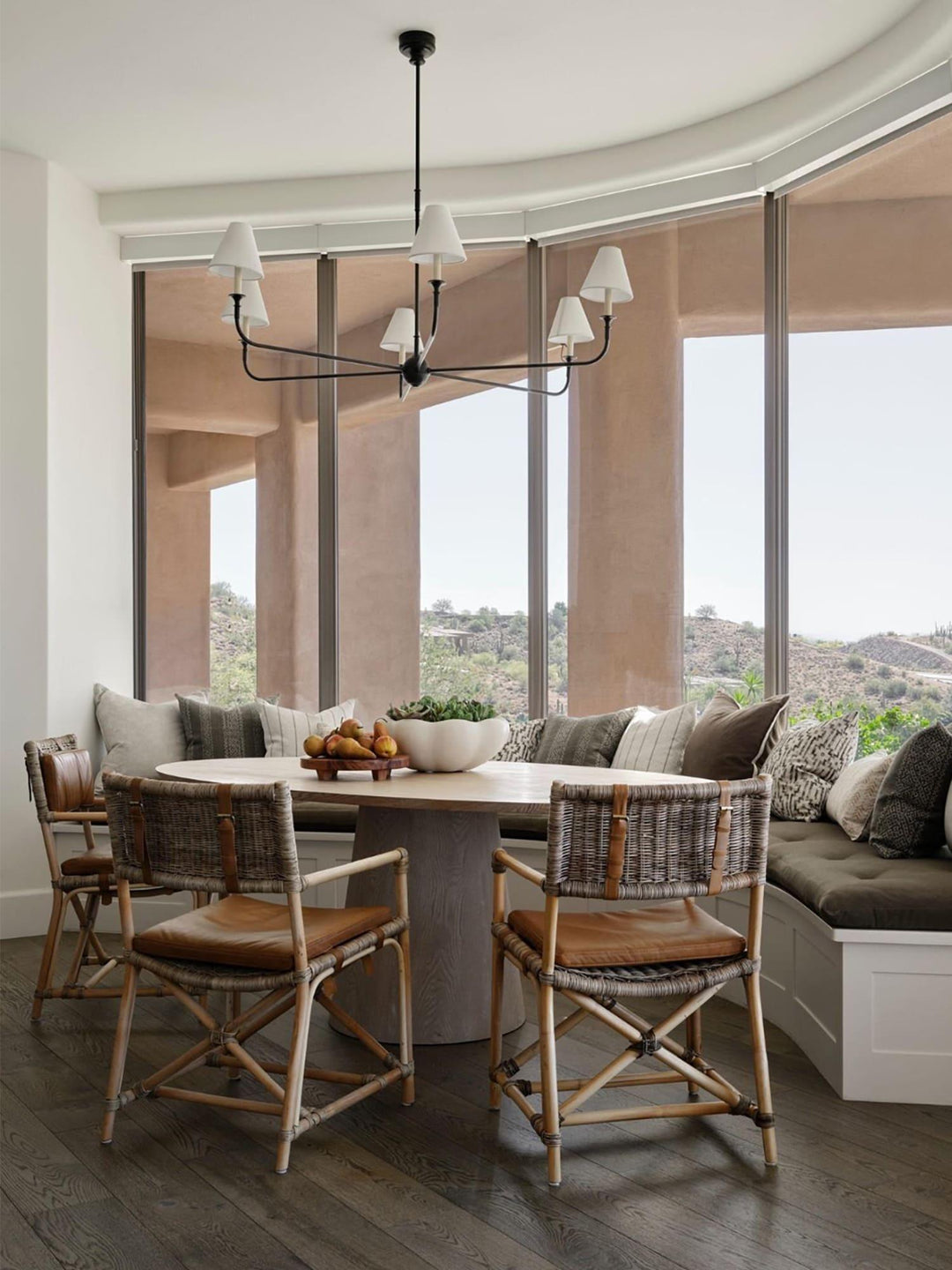 Piaf Grande Modern Industrial Metal Chandelier