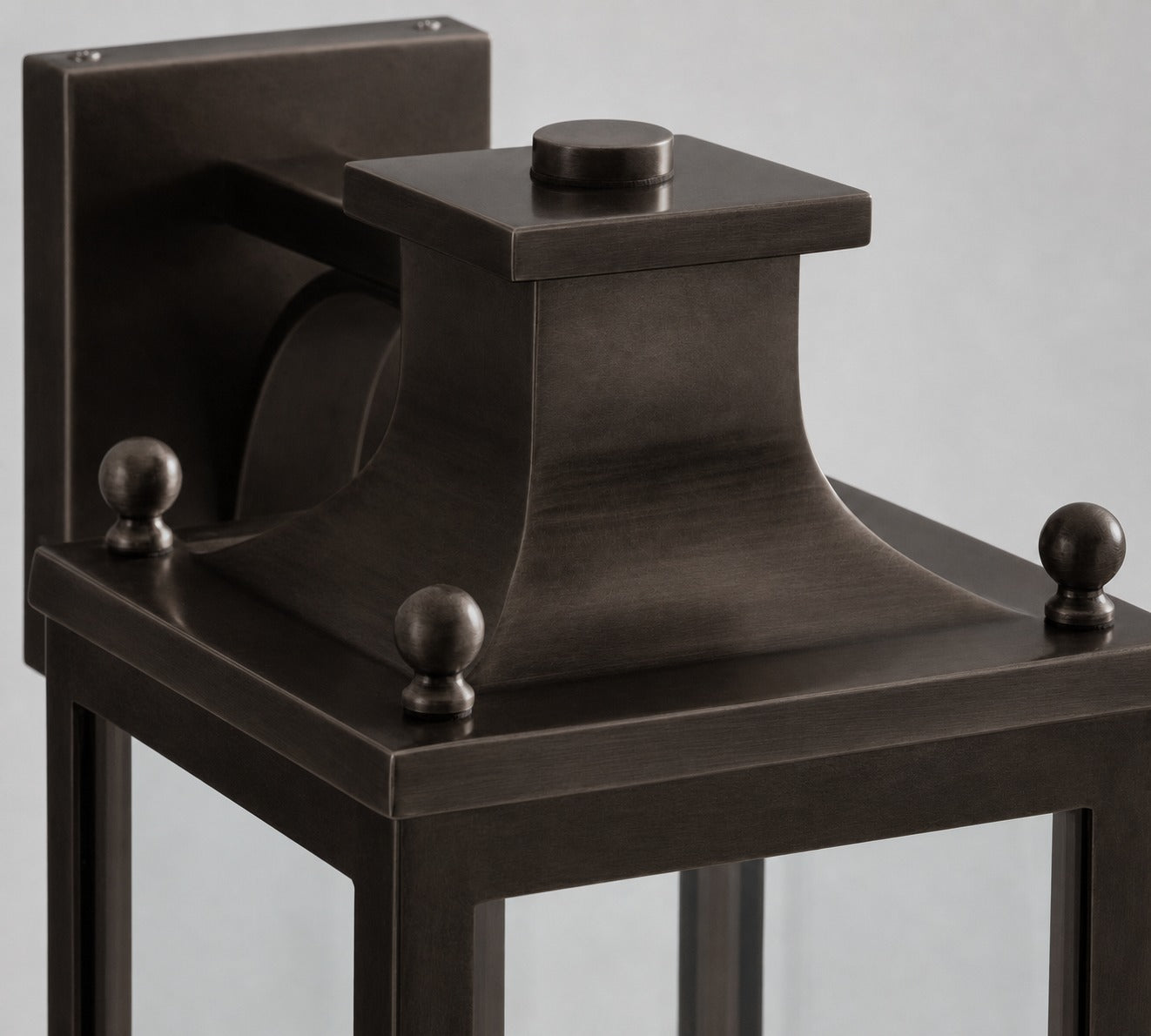 Yolvira Outdoor Wall Light Sconce - Versatile Metal Lantern