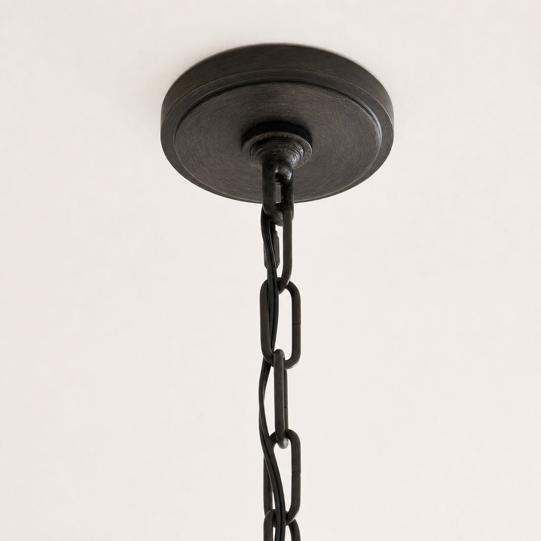 Rowan Timeless Iron Candle Design Chandelier - Industrial Interior Lighting For Bedroom