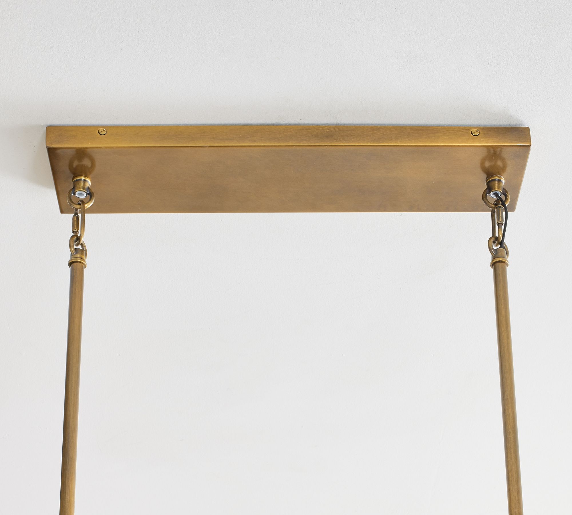 Lumora Crystal Pendant Light – Elegant Tumbled Brass & Cut Glass