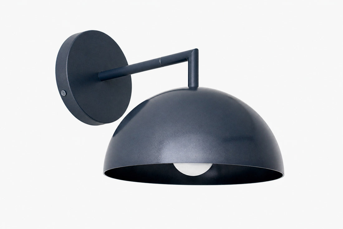 Metio Dome Minimalist Dome Sconce - Stylish Colorful Wall Light