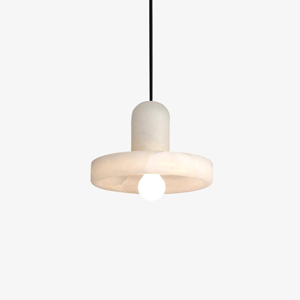 Elegant Creative White Alabaster Pendant Light