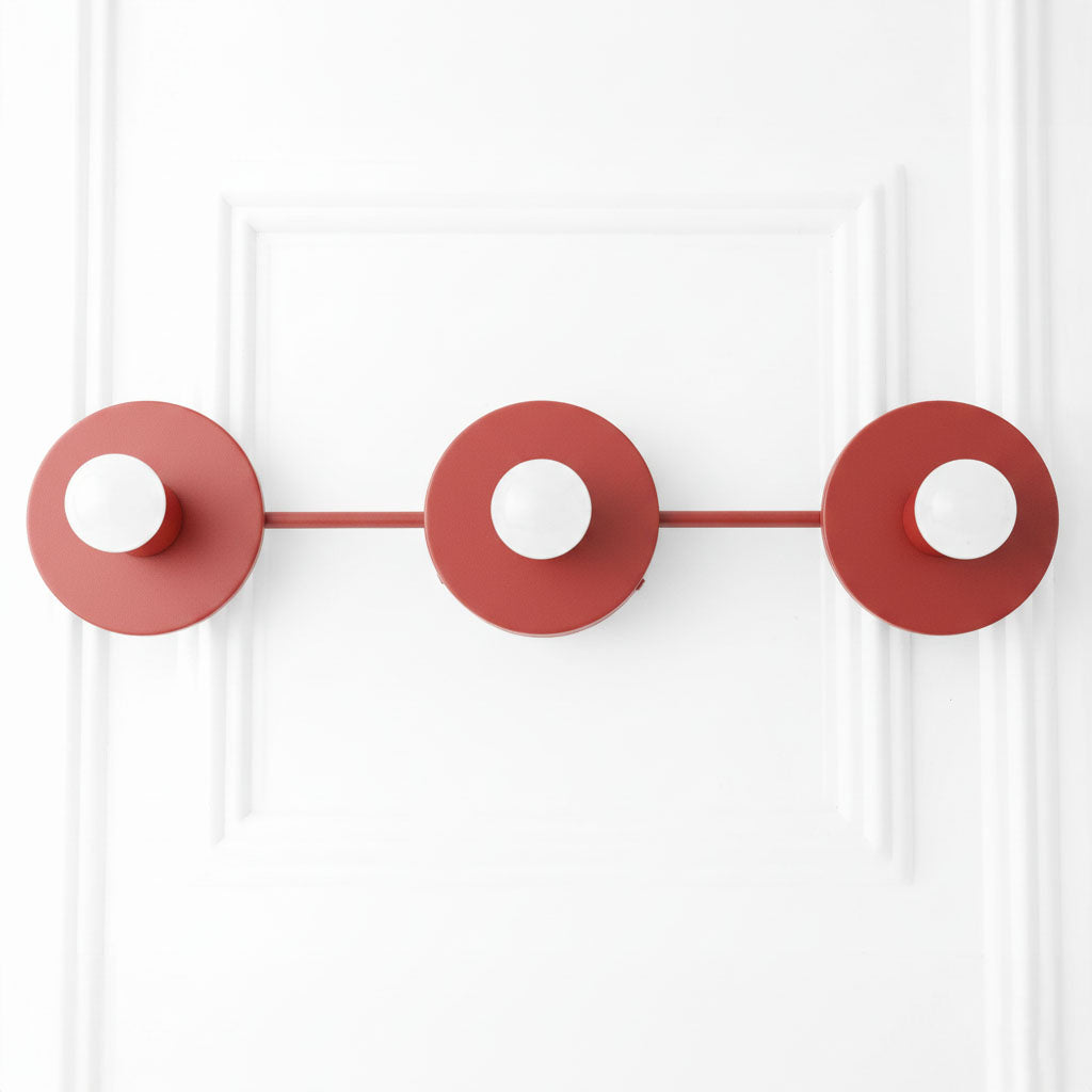 Radiro Globe Colorful Wall Sconce – Transitional Vanity & Corridor Illumination