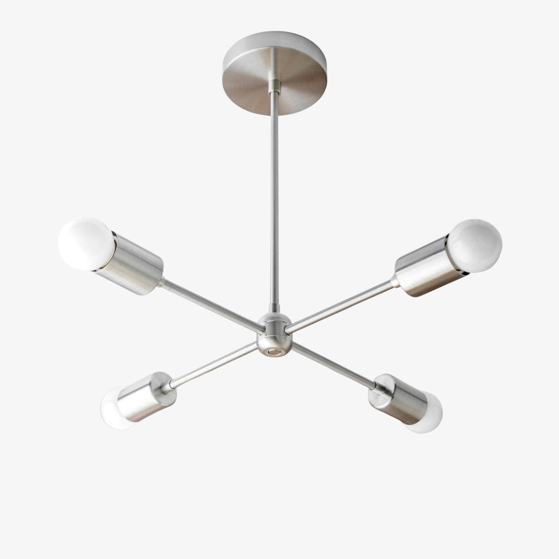 Lumen Radial-Arm Geometric Lamp – Modern Ceiling Lighting for Foyer or Office