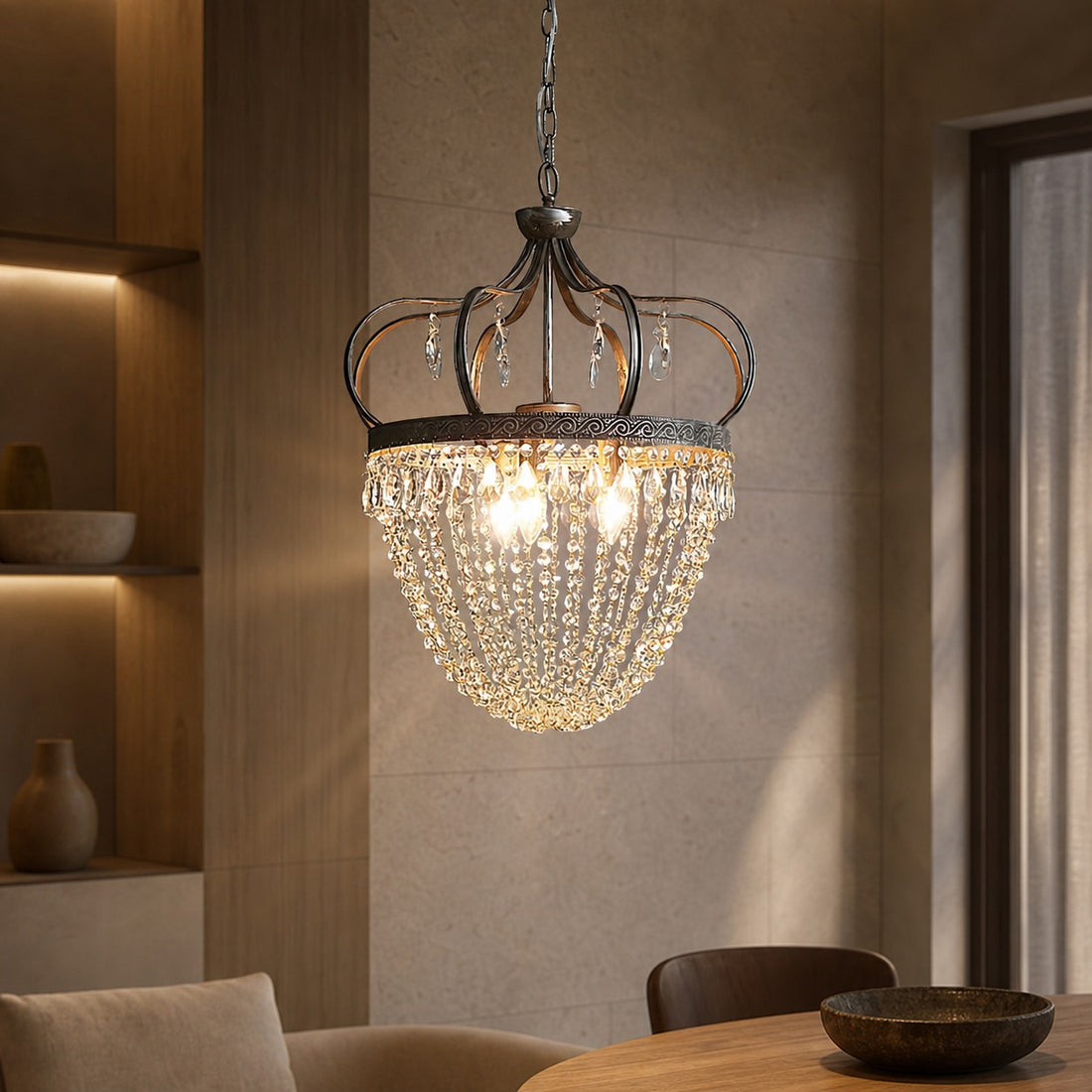 Abella Tear Drop Chandelier