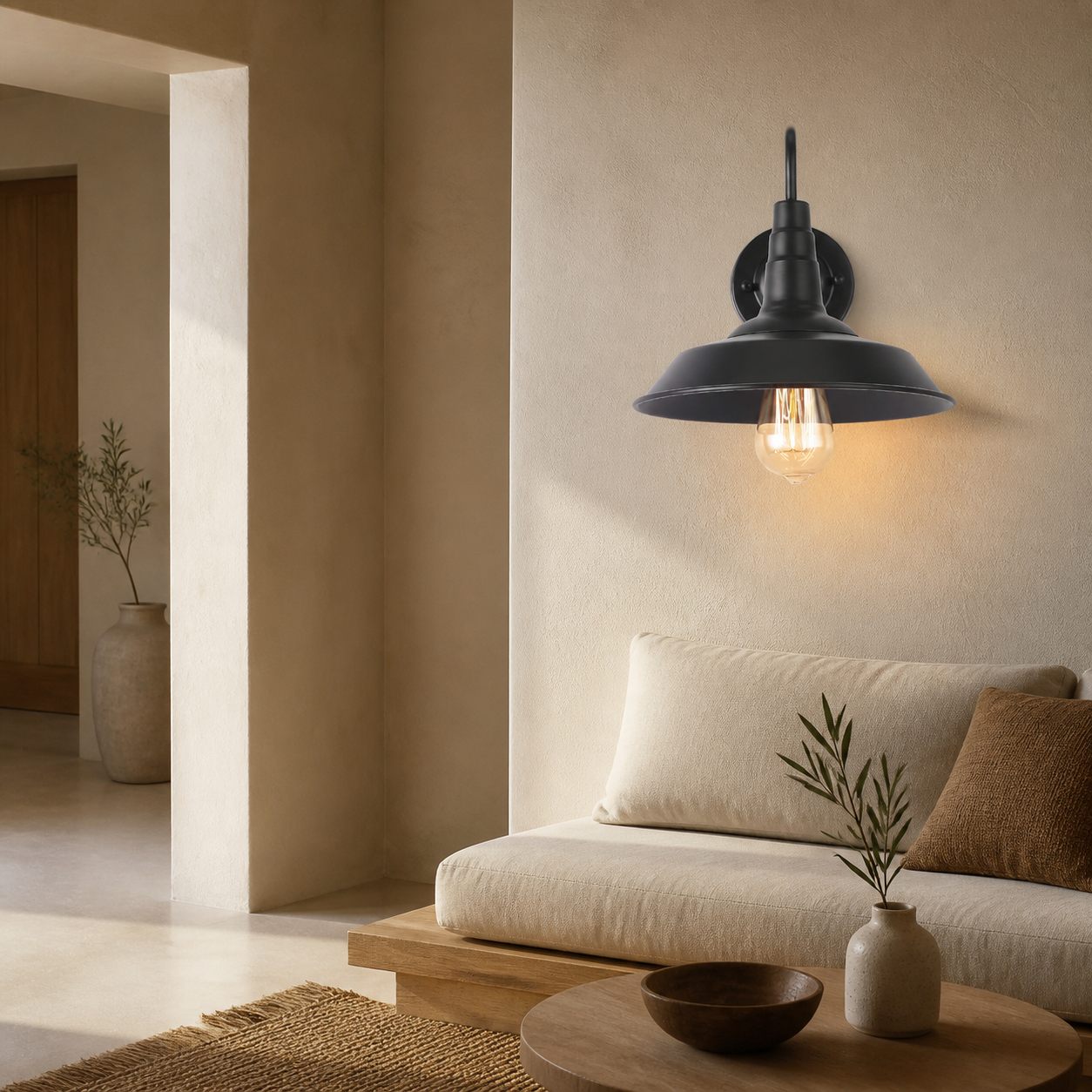 Velara Retro Vintage Wall Mounted Lamp