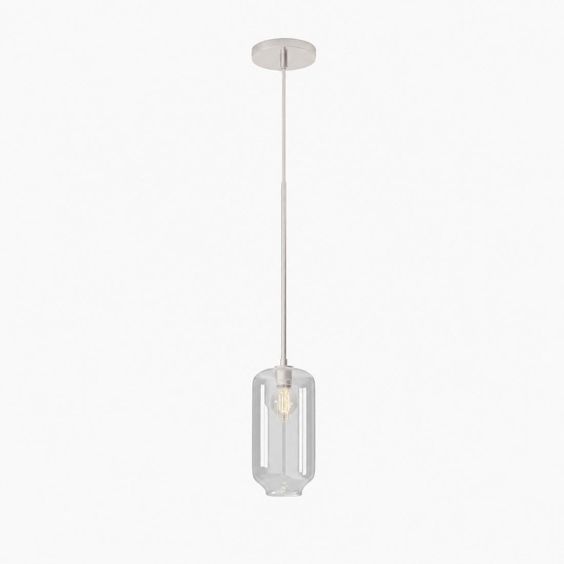 Lumivelle Pebble Pendant Light - Adjustable Glass Shade - Modern Lighting
