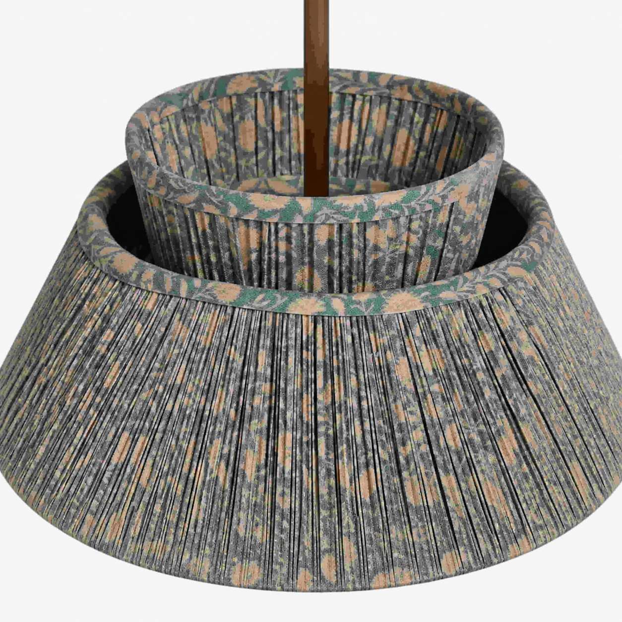 Florevian Modern Linen Pendant Lamp - Art-Inspired Statement Lighting for Dining Space