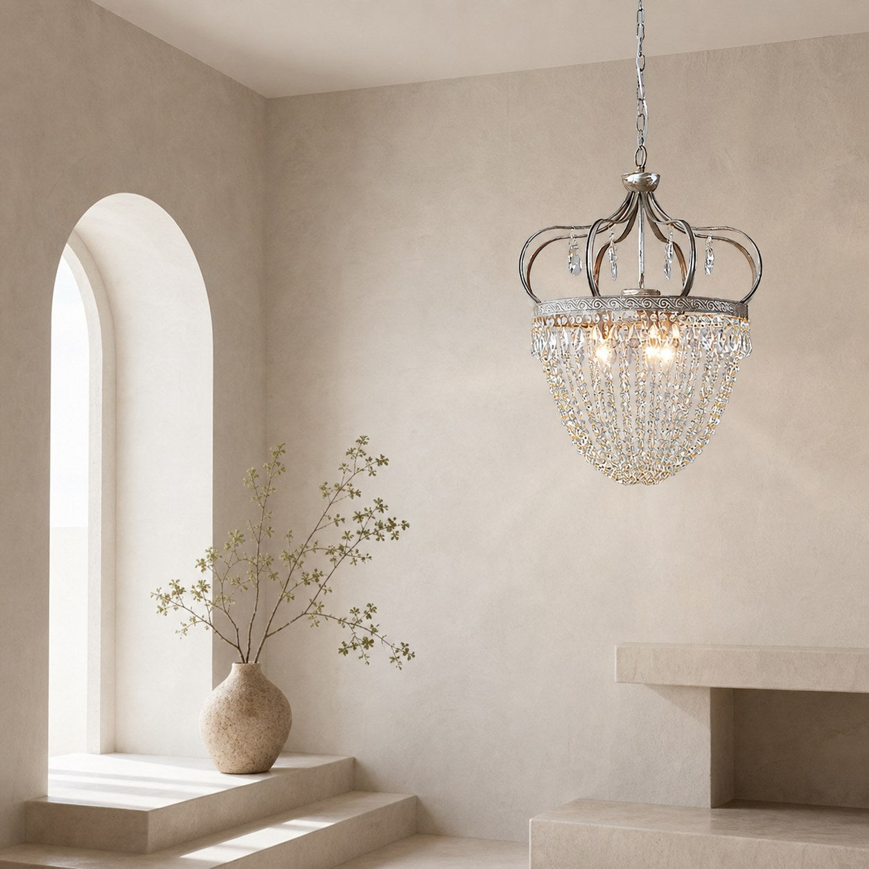 Abella Tear Drop Chandelier