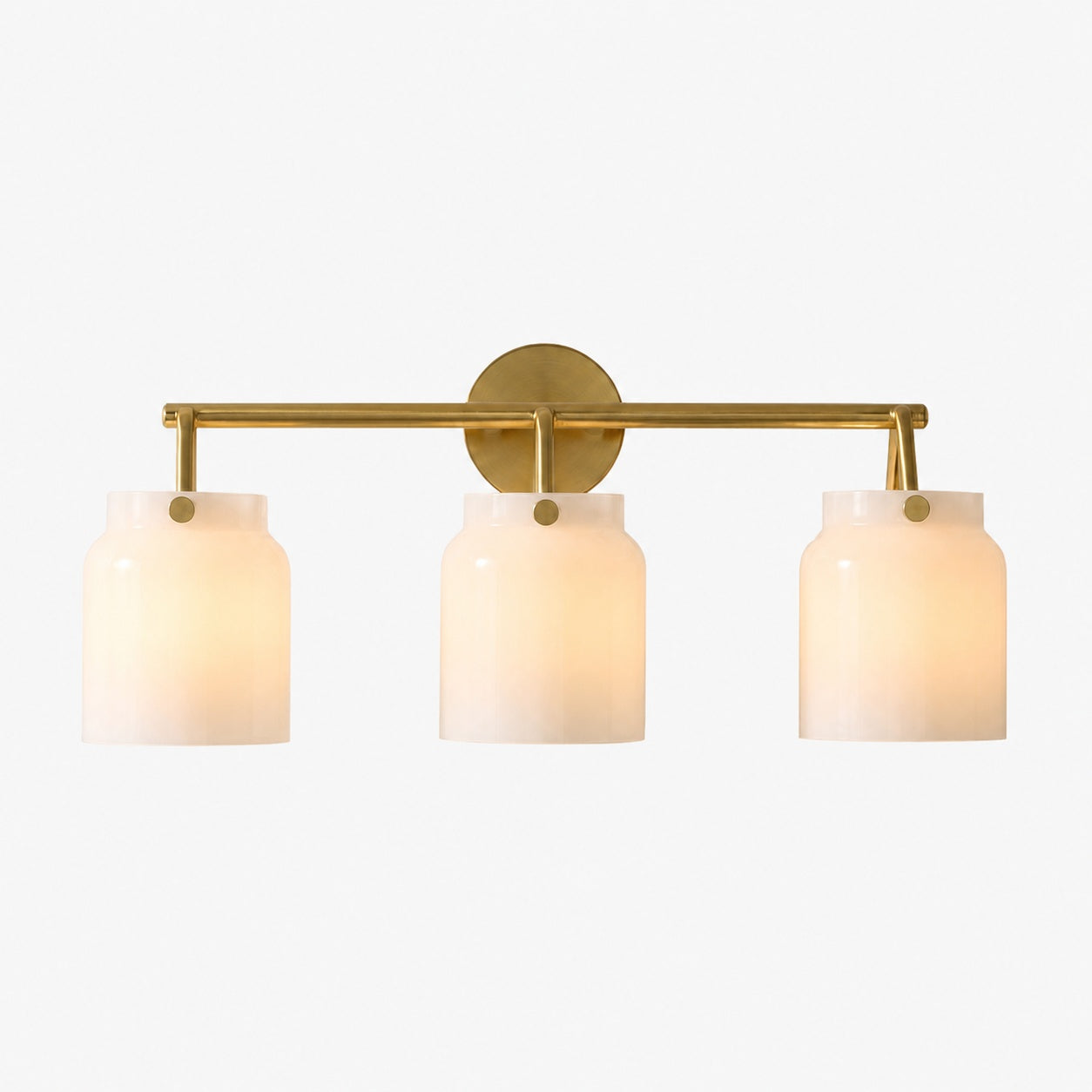 Hanton Modern 3-Light Wall Sconce - Metal Bathroom Fixture