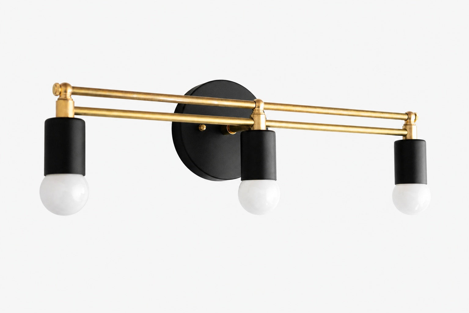 Mobilux Line Modern Vanity Light - Bathroom Wall Fixture in Art Deco Style