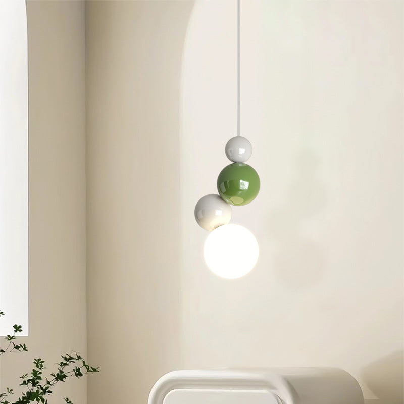 Nodic Style Globe Multicolor Pendant Lamp