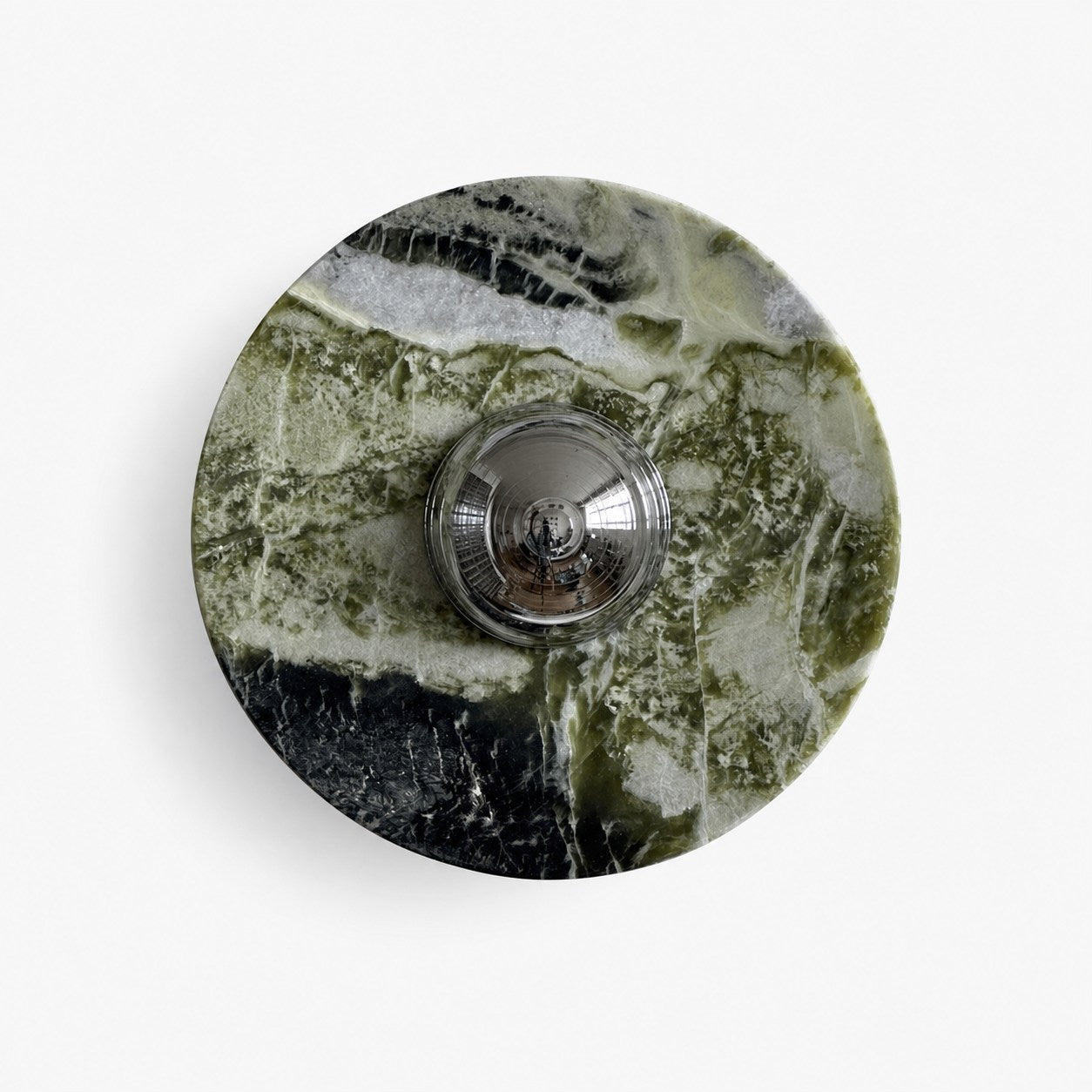 Green Calacatta Marble Sconce