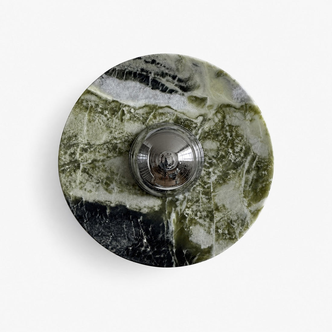 Green Calacatta Marble Sconce