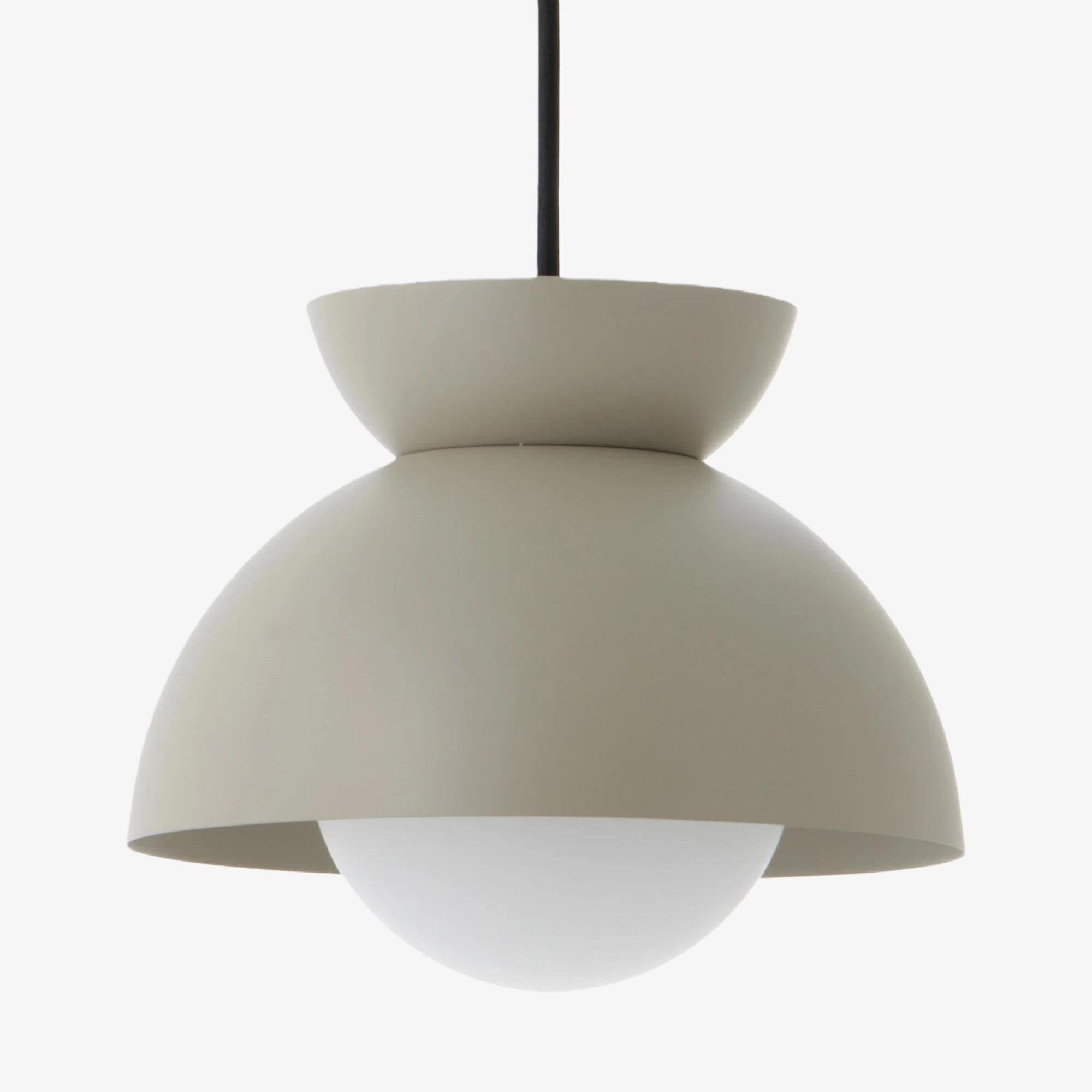 Aurelia Modern Dome Pendant Light – Sculptural Nordic Design