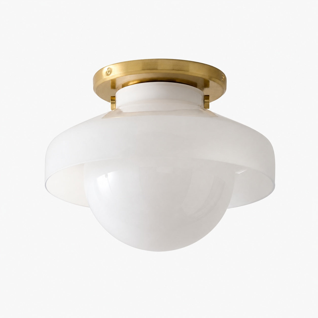 Hanton Modern Flush Mount Ceiling Light - Metal Minimalist Fixture for Home