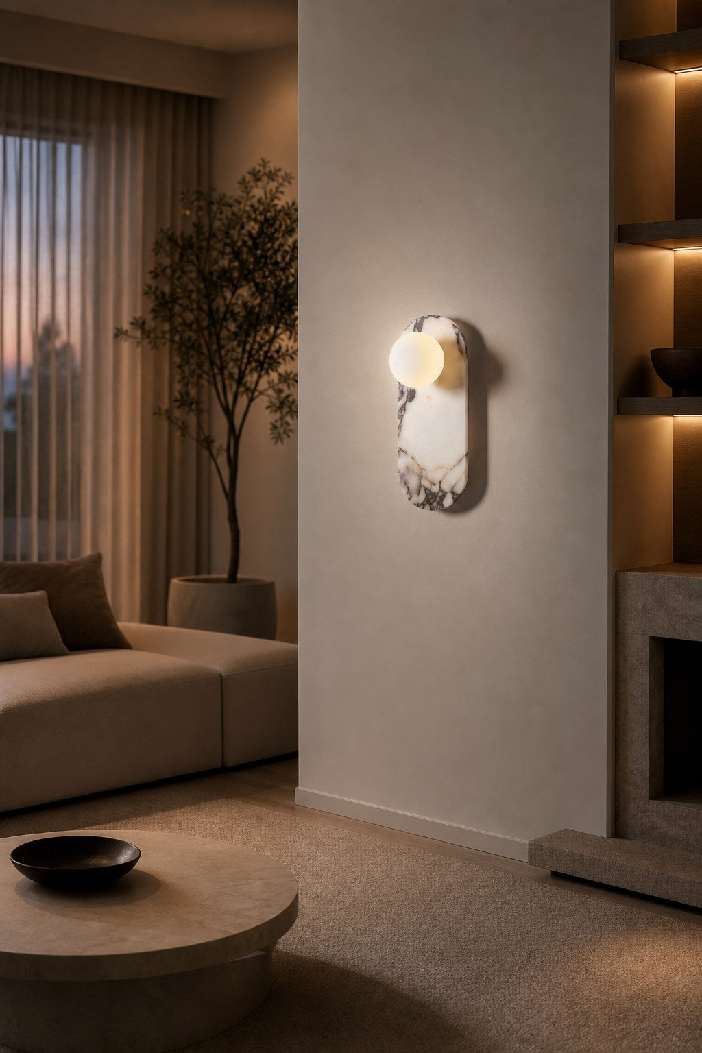 Modulo Marble Wall Lamp