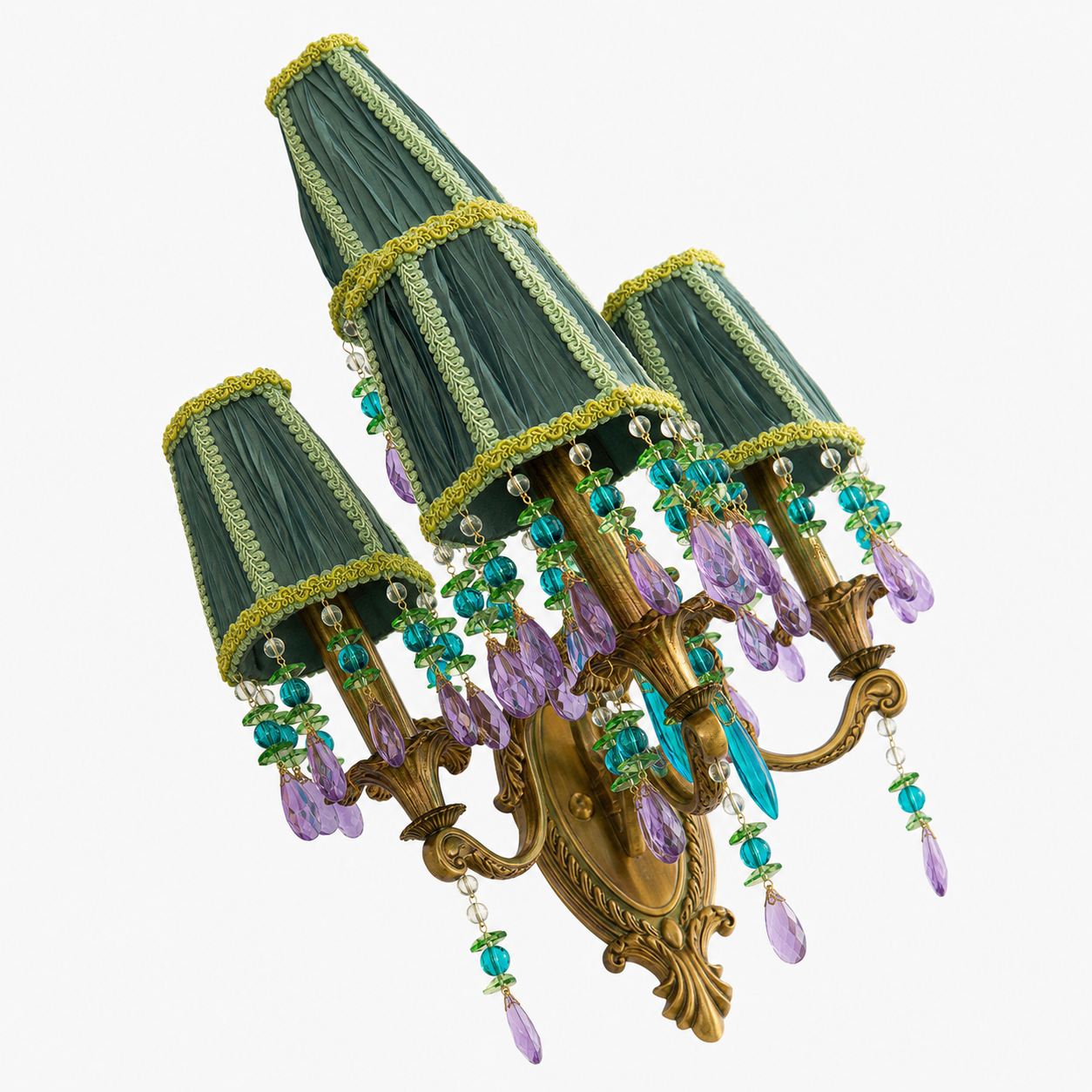 Perky Peacock Floor Lamp