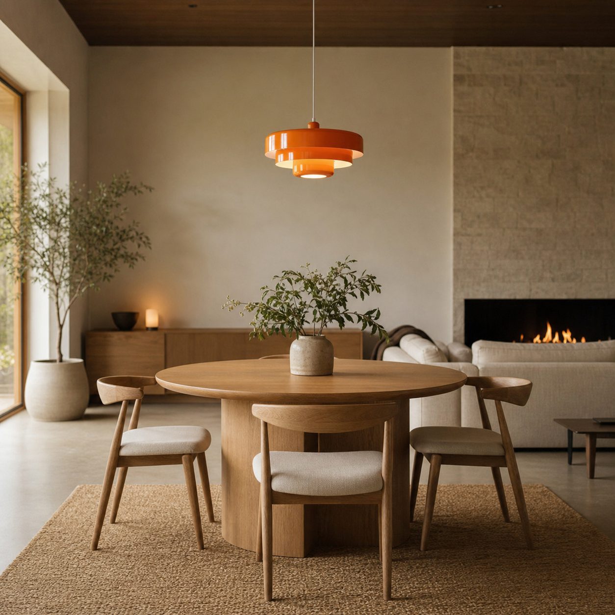 Malero Triple Layer Macarons Pendant Light - Modern Disc Form Lighting for Dining Room or Lounge N52